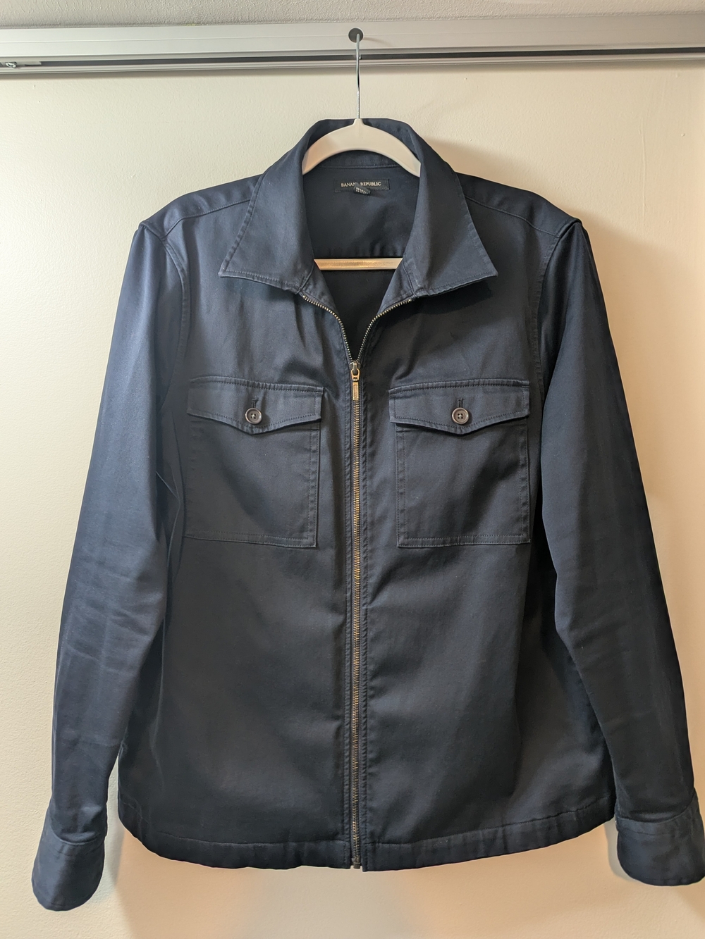 Banana Republic Navy Utility Jacket — Men's Medium
